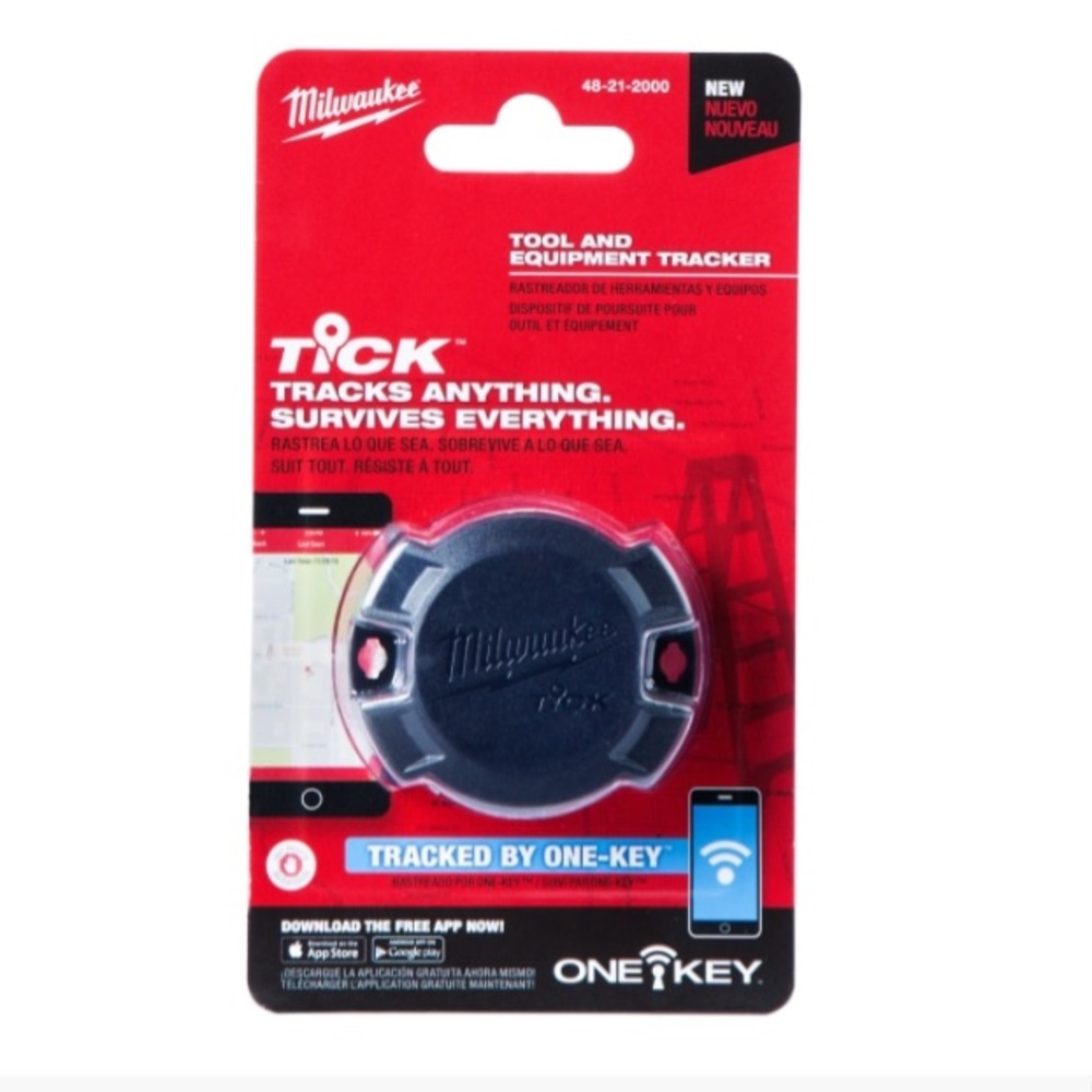 Milwaukee Tick Tool & Equipment Tracker Use with ONE-Key NWT